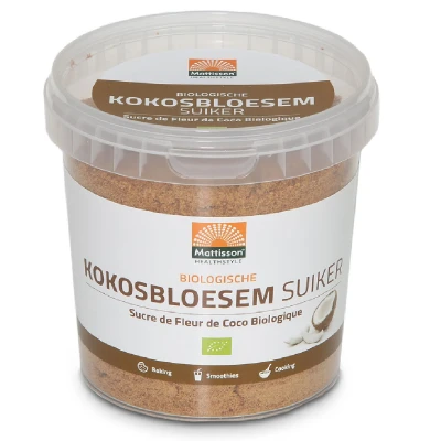 Afbeelding van Mattisson Biologische Kokosbloesem Suiker 450 g