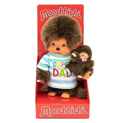 Afbeelding van Monchichi Jongen 20cm Super Dad met Bebichichi