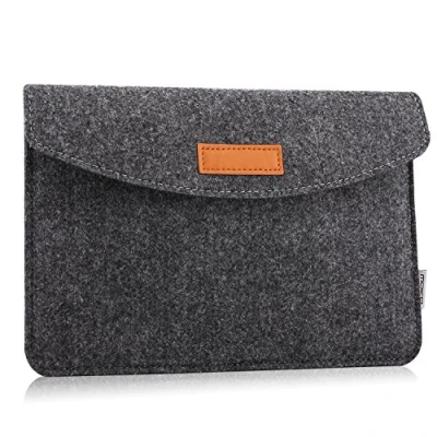 Afbeelding van MoKo Vilten beschermhoes voor 7 8 inch tablet, compatibel met iPad Mini (6e generatie) 8,3 2021, 5/4/3/2/1, Samsung Galaxy Tab S2 8.0, A ZenPad Z8s 7,9 grijs