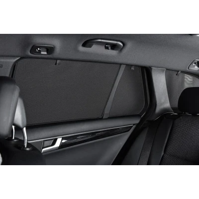 Afbeelding van Privacy shades Toyota Prius Hybrid 5 deurs 2009 (alleen achterportieren 2 delig) autozonwering