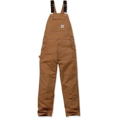 Afbeelding van Carhartt Relaxed fit Duck Bib Overall Brown W42/L32