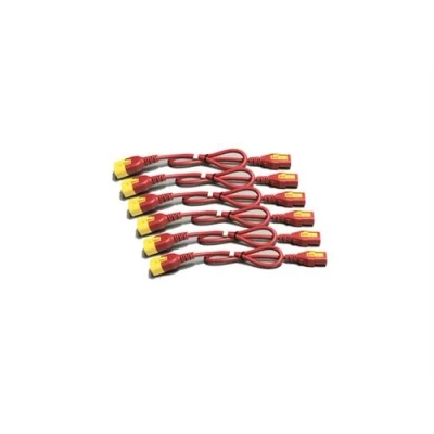 Afbeelding van APC Voedingskabelset IEC 60320 C13 naar C14, Kabels + Stekkers, Rood