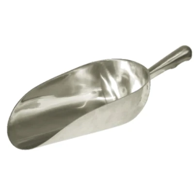 Afbeelding van Aluminium voerschep rond 300ml