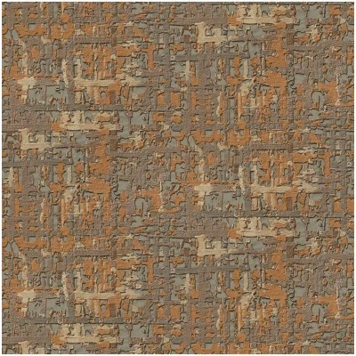 Afbeelding van Embellish fabric abstract brown DE120096