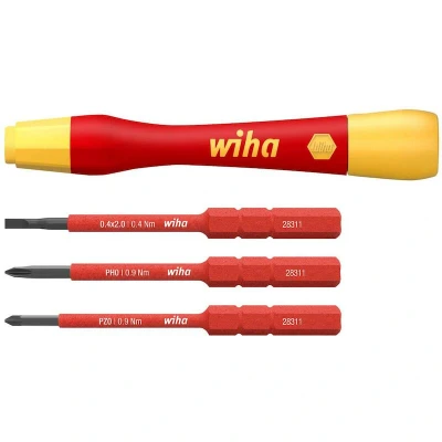 Afbeelding van Wiha Fijnschroevendraaierset PicoFinish slimVario elect