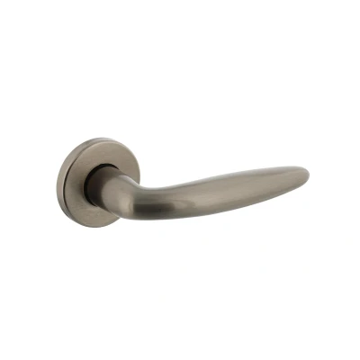 Afbeelding van Intersteel Deurklink Sigaar nikkel mat Ø49x7 mm