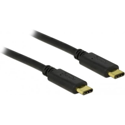 Afbeelding van Premium USB C naar kabel USB2.0 tot 20V/3A / zwart 3 meter