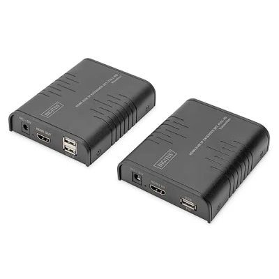 Afbeelding van Digitus DS 55529 1 poort HDMI Extender set Zwart