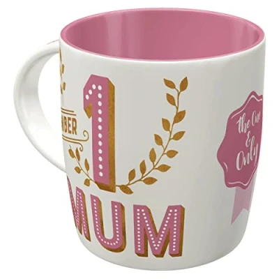 Afbeelding van Nostalgic Art koffietas World&#039;s Number 1 Mum