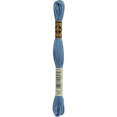 Afbeelding van DMC Mouline 931 borduurgaren