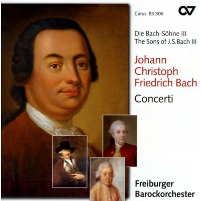 Afbeelding van Freiburger Barockorchester, Gottfried Von Der Goltz JCF Bach: Concerti (CD)