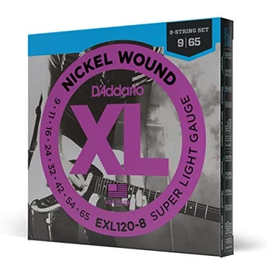 Afbeelding van D&#039;Addario EXL120 8 Super Light String
