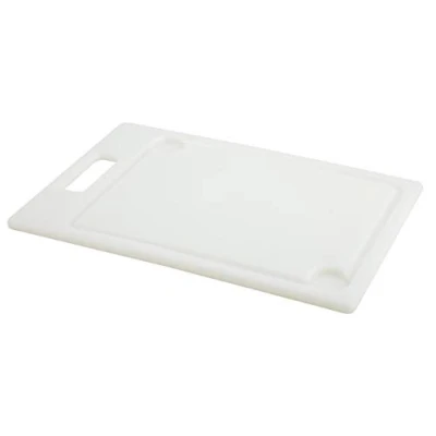 Afbeelding van Metaltex 569238 Snijplank polyethyleen met gleuf 28 x 39 1,1 cm, wit