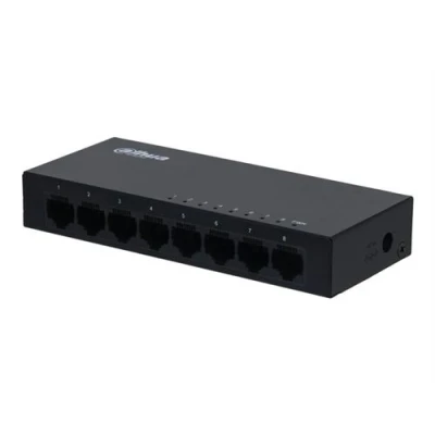Afbeelding van Dahua DH PFS3008 8GT (8 Havens), Netwerkschakelaar, Zwart