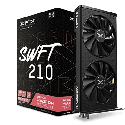 Afbeelding van Grafische kaart XFX rx 665X8DFDY AMD radeon 6650 xt