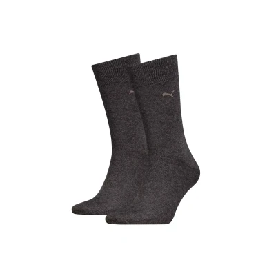 Afbeelding van Puma 2ER PACK Classic LOGO Einfarbig Sokken, Maat: 39 42, Grau