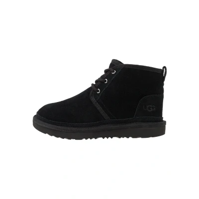 Afbeelding van UGG Neumel II Unisex Veterboots voor kinderen, Maat: 32.5, Black Veloursleer