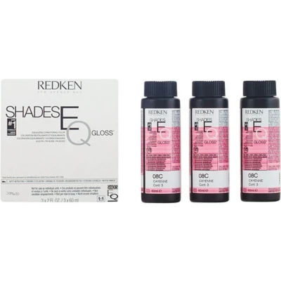 Afbeelding van Redken Shades EQ Demi permanente kleuring 3 x 60 ml 08C Cayenne