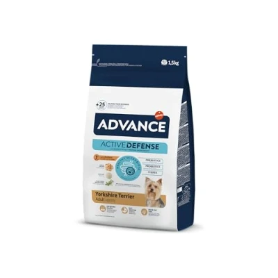 Afbeelding van 3x 1,5kg Advance Yorkshire Terrier Adult Hondenvoer droog