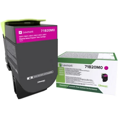 Afbeelding van Lexmark 71B20M0 Toner Magenta