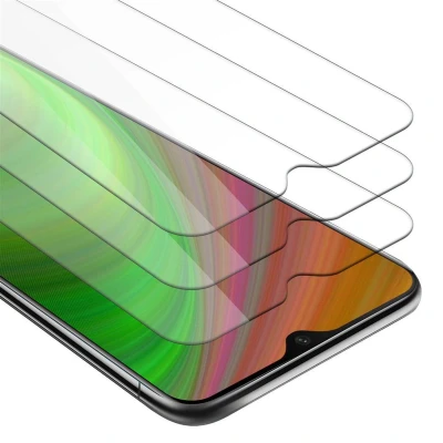 Afbeelding van Cadorabo 3x Screenprotector geschikt voor OnePlus 6T Beschermende Pantser Film in KRISTALHELDER Getemperd (Tempered) Display beschermend glas 9H hardheid met 3D Touch