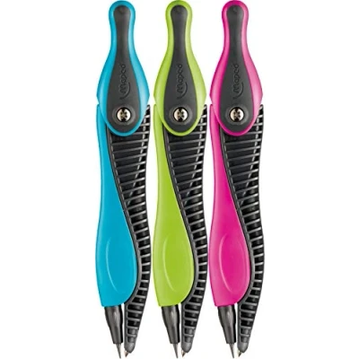 Afbeelding van Maped 191510 ergonomische passer voor beginners KID&#039;Z blauw, roze, groen