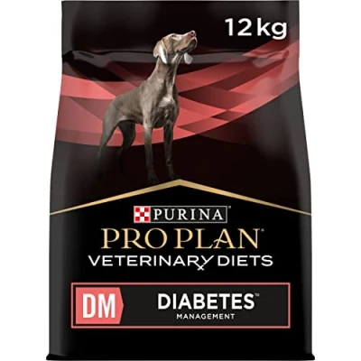 Afbeelding van 12kg Purina Pro Plan Veterinary Diets DM Diabetes Hundefutter trocken
