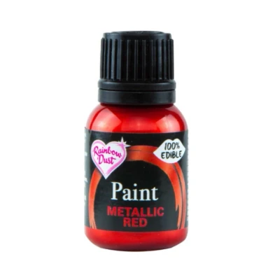 Afbeelding van RD Metallic Food Paint Ruby Red 25ml