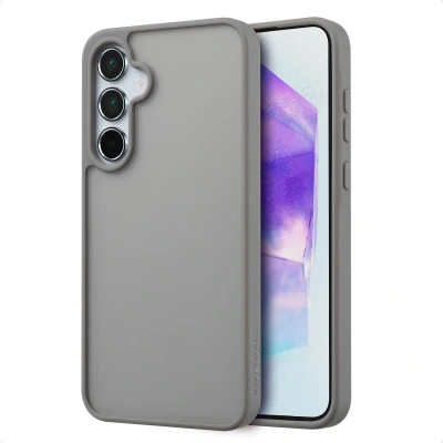 Afbeelding van imoshion Hoesje Geschikt voor Samsung Galaxy A55 Color Guard Backcover Grijs