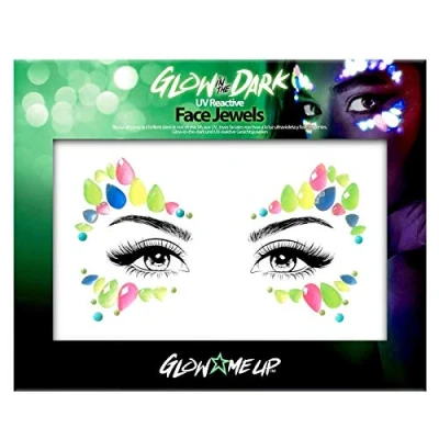 Afbeelding van Glow in the dark Face jewels