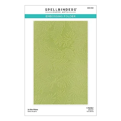 Afbeelding van Spellbinders Make It Merry In the Pines Embossing Folder (SES 050)