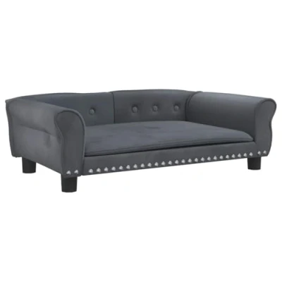 Afbeelding van Hondenmand 95X55X30 Cm Fluweel Crèmekleurig