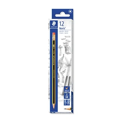 Afbeelding van Olówek Staedtler Noris 122 HB 2 z gum 12 stuks