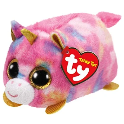 Image de Peluche Ty Teeny Puffies Star La Licorne 8 cm