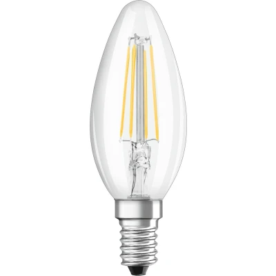 Afbeelding van Ledvance Classic LED E14 Kaars Filament Helder 5.5W 806lm 827 Zeer Warm Wit Vervangt 60W