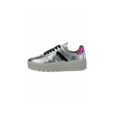 Afbeelding van Tamaris Sneakers zilver Leer Dames Maat 38