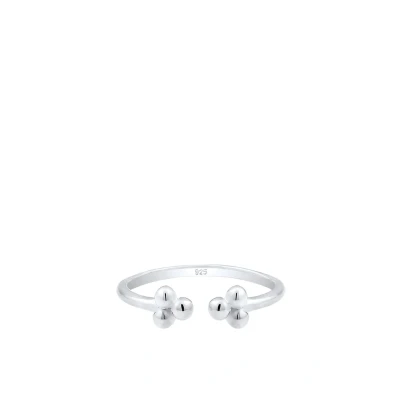 Afbeelding van Elli Basic Design Ring silvercoloured, Dames, Maat: 54, Silver coloured