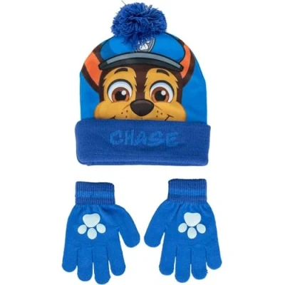 Afbeelding van Paw Patrol Winterset Muts en Handschoenen Jongens Meisjes