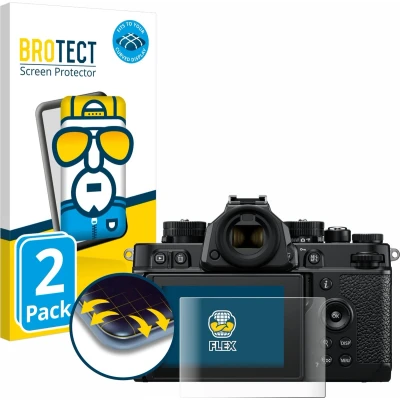 Afbeelding van BROTECT Screenprotector voor Nikon Z F Folie Beschermfolie transparant volledig dekking (2 Stuks)
