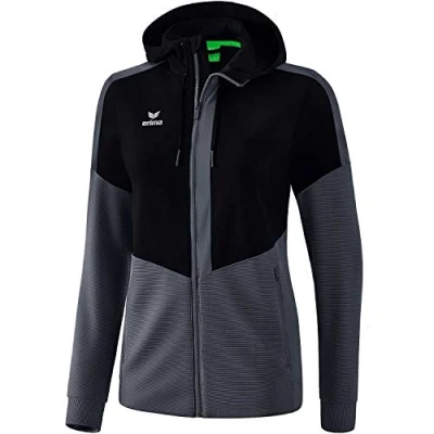 Afbeelding van Squad trainingsjack met capuchon dames zwart/slate grey / 34