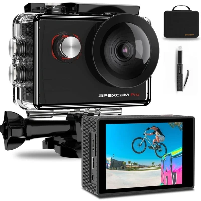 Afbeelding van Apexcam M90Pro 4K Sport Camera Ultra HD met EIS en Accessoireset