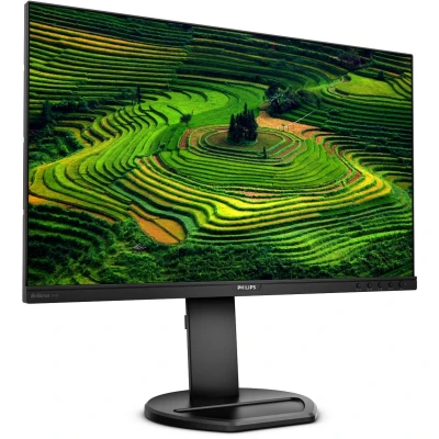 Afbeelding van Philips 241B8QJEB Full HD IPS Monitor USB hub DisplayPort, DVI D, HDMI, VGA Verstelbaar 24 inch