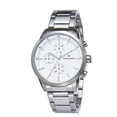 Afbeelding van Pierre Cardin La Gloire Champeret PC902741F108 Horloge Staal Zilverkleurig Ø 45 mm