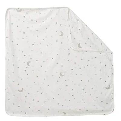 Afbeelding van Roba Deken Magic Stars 80 X Cm Katoen Wit/grijs