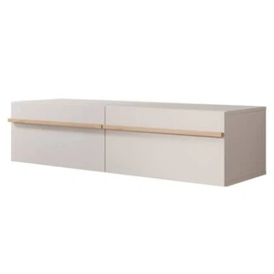 Afbeelding van Meubella TV Meubel Arda Beige 128 cm