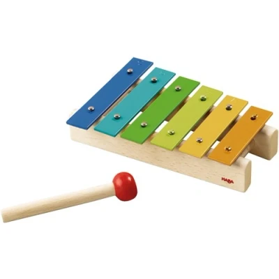 Afbeelding van HABA Metallophon Speelgoedinstrument voor kinderen, Maat: One Size, Multi coloured