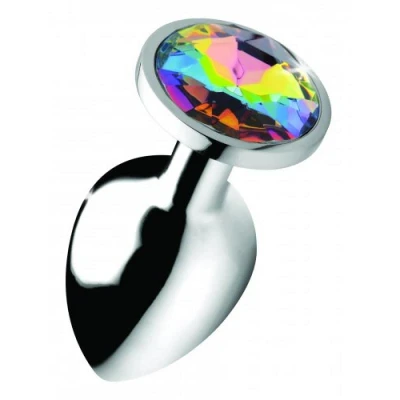 Afbeelding van Rainbow Gem Buttplug groot