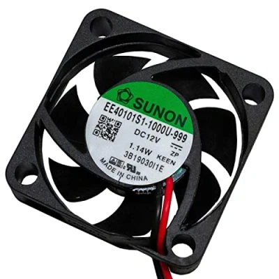 Afbeelding van Sunon DC 12 V 0,99 W, 40 x 10 mm, 13,9 m3/h 7300 rpm EE40101S11000U999