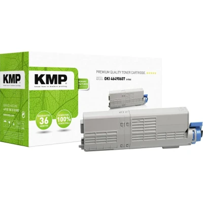 Afbeelding van KMP Toner vervangt OKI 46490607 Compatibel Cyaan 6000 bladzijden O T54X 3361,3003
