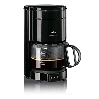 Afbeelding van Braun KF47/1 Koffiezetapparaat, staal, 1000 W, zwart